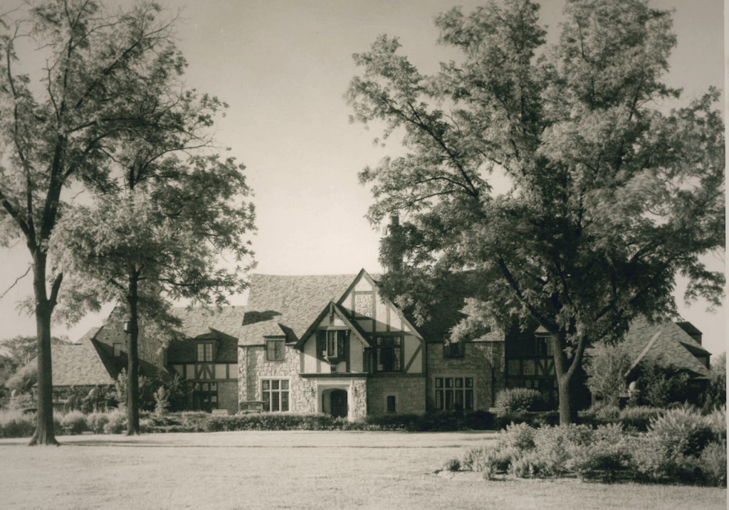 historic image of MCHS campus